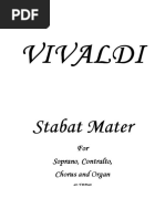 Vivaldi Stabat Mater Vocal