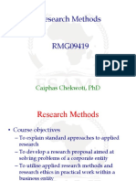 RM Proposal Components