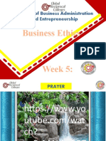 Week 5 - Business Ethics