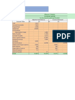 Albanese Company Worksheet (Partial) For The Month Ended April 30,2014