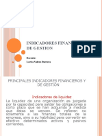 Indicadores Financieros