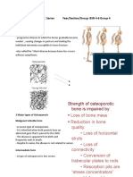 Strength of Osteoporotic Bone Is Impaired By:: Name: Johne Vincent V. Sarian Year/Section/Group: BSN 4-6 Group 4