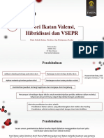 Teori Ikatan Valensi, Hibridisasi, Dan VSEPR - Prita Amelia