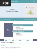 Chapitre 4 - Transistor Bipolaire