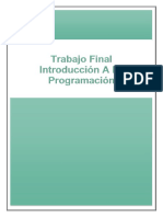 Trabajo Final Introduccion Programacion