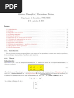 Ensamble de Matrices