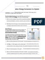 Gizmo - Conservation of Energy in A System