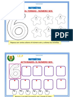 MATEMATICA El Numero Seis