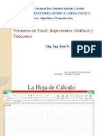 Clase Nro 2 - Formatos en Excel, Impresiones, Gráficos y Funciones