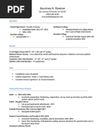 Academic Resume Full Edited