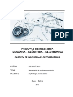 Normas de Dibujo Tecnico