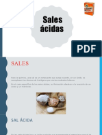 Qímica Sales Ácidas