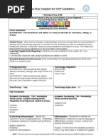 Ccps/Edtpa Lesson Plan Template For Tapp Candidates