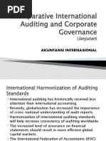 Comparative International Auditing and Corporate Governance: Lanjutan