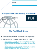 Ethiopia Country Partnership Framework - Presentation August 2016 0