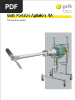 Guth Portable Agitators RA: The Long-Term Solution