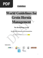 World Guidelines For Groin Hernia Management