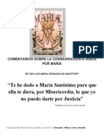 Comentarios Sobre La Consagración A Jesús Por María