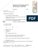 Guia Pedagogica 4to Año Vectores y #Complejos