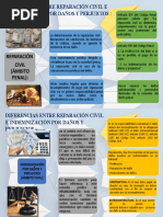 Diferencias Entre Reparación Civil y Indemnización Por Daños y Perjuicios