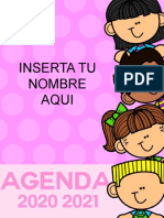 Agenda Editable