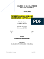 Trastornos Asociados A Elementos Corporales