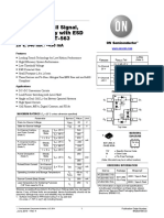 Mosfet: NTZD3155C - Small Signal, Complementary With ESD Protection, SOT-563