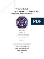 Makalah Kelompok 15 Keperawatan Anak (Asuhan Keperawatan Kegawatdaruratan Pedriatik-RDS)