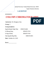 Column Chromatography: Lab Report