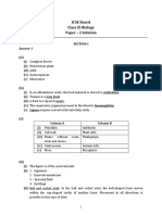 ICSE Board Class IX Biology Paper - 2 Solution: Section-I Answer 1 (A)