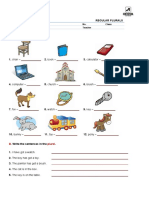 Worksheet 20: Plural