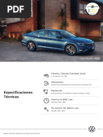 VW Jetta MY2021 - Ficha Técnica