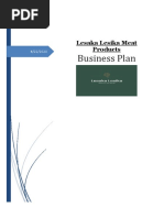 Business Plan Template Doc Pig Farm