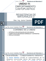 Resistencia de Materiales 2 - Unidad 5 Comportamiento Elastoplastico