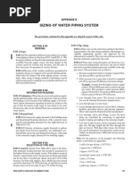 Appendix E - Sizing of Water Piping System