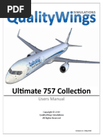 QualityWings - Ultimate 757 Collection Users Manual