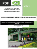 Modulo 2 Auditoria para El Mejoramiento de La Calidad