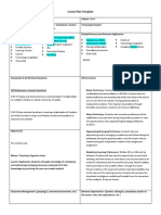 Area Model Lesson Plan