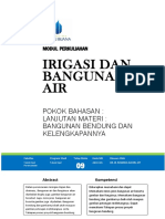 9EMAILMODUL 9 (SEMBILAN) LANJUTAN BANGUNAN BENDUNG DAN KELENGKAPANNYA Rev