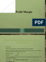 Penentuan Profit Margin