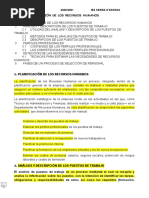 U8. Planificacion de Loss Recursos Humanos. Perfiles Profesionales