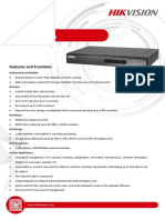 Ds-7600Ni-K1 Series NVR: Features and Functions