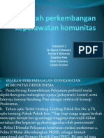 Sejarah Perkembangan Keperawatan Komunitas