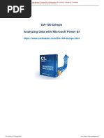 Microsoft Lead2pass Da-100 Exam Question 2021-Jan-01 by Mike 43q Vce