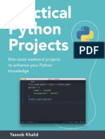 Muhammad Yasoob Ullah Khalid - Practical Python Projects-Muhammad Yasoob Ullah Khalid (2021)