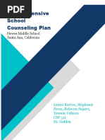 Comprehensive School Counseling Plan - Barros Perez Segars Velasco