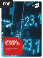 BVL-Cómo Listar en La Bolsa de Valores de Lima-Brochure-2019