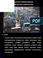 Pendekatan Perencanaan Transportasi Perkotaan