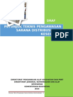 Petunjuk Teknis Pengawasan Sarana Distribusi Alat Kesehatan