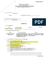 Case Form 01 - REM Complaint